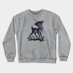 Creepy Fawn Crewneck Sweatshirt